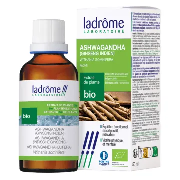 Ladrôme Extraits de Plante Bio Ashwagandha 50 ml