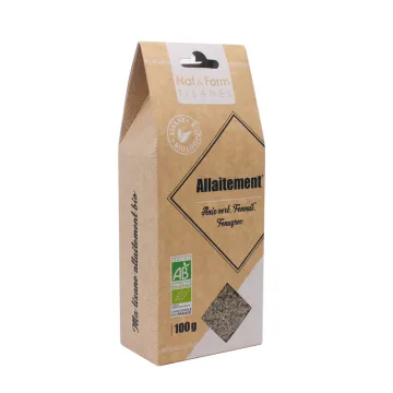 Nat & Form Tisane Allaitement Bio 100 G