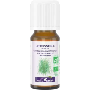 Huile Essentielle Bio Citronnelle de Java Dr Valnet 10 ml