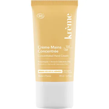 Krème Crème Mains Concentrée Bio 40 ml