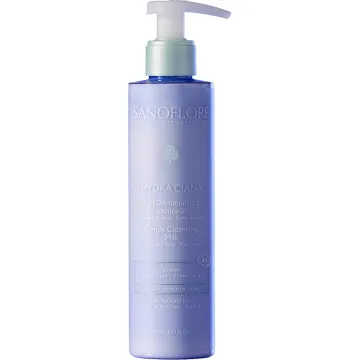 Sanoflore Hydra Ciana Lait Démaquillant Douceur Bio au Bleuet 200 ml