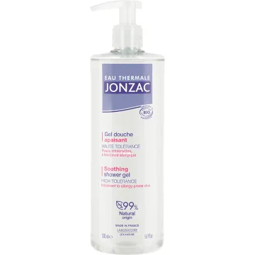 Eau Thermale Jonzac REactive Gel Douche Haute Tolérance Sans Parfum 500 ml