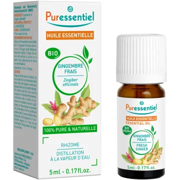 Huile essentielle Gingembre Bio 5 ml Puressentiel