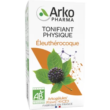 Arkopharma Arkogélules Éleuthérocoque Bio Tonus 40 gélules