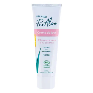 Pur'Aloe crème visage aloe vera 67% 50ml