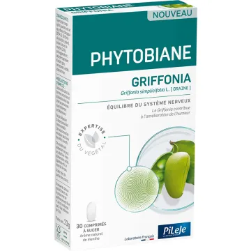 Pileje Phytobiane Griffonia menthe 30 comprimés à sucer