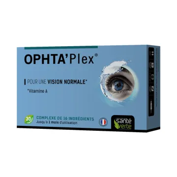OPHTA'PLEX vision fatigue oculaire Santé-Verte