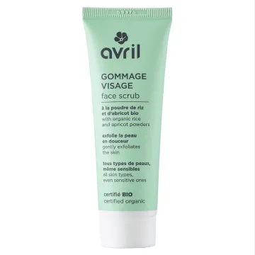 Avril Gel Gommage Visage Bio 50ml