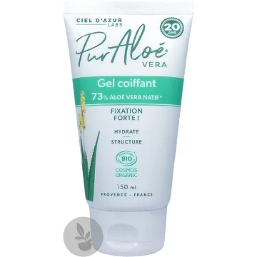 Pur Aloé Gel Coiffant 73 % Aloe Vera Bio 150 ml