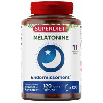 Superdiet Mélatonine 120 Gélules