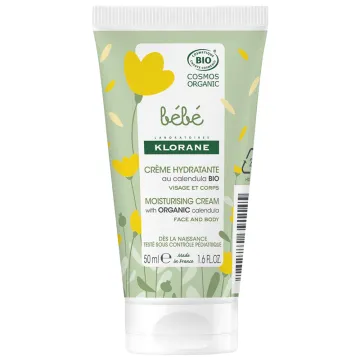 Klorane Bébé Crème Hydratante au Calendula Bio 50 ml