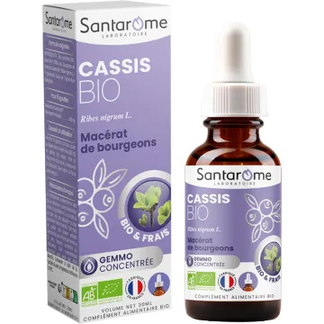 Santarome Macérat de Bourgeons de Cassis Bio – 30 ml
