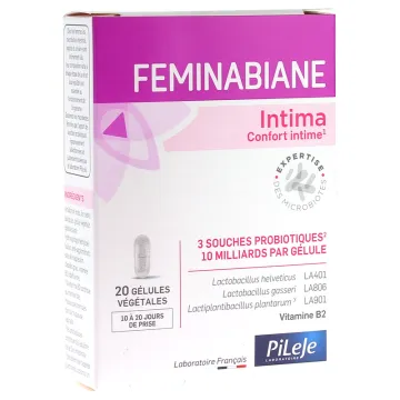 Pileje Feminabiane Intima Confort Intime - 20 gélules