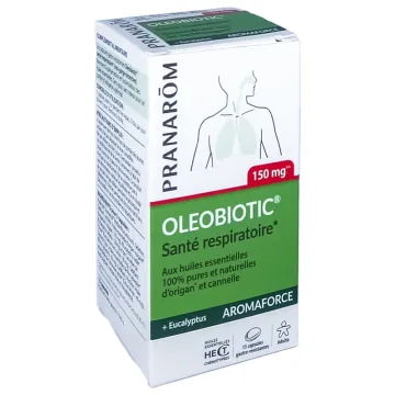 Pranarom Oléobiotic 150 mg 15 Capsules