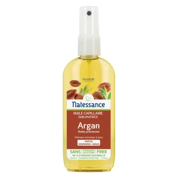 NATESSANCE ARGAN Huile de beauté capillaire 160ML