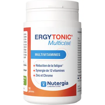 Nutergia Ergytonic MultiCÉBÉ – Multivitamines – 90 gélules