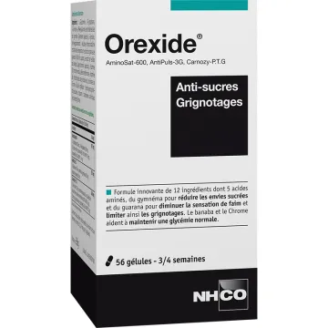 NHCO Orexide Grignotages Anti-Sucres 56 gélules