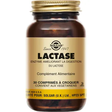 Solgar Lactase 3500 30 comprimés à croquer