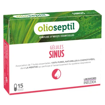 Olioseptil Gélules Sinus Huiles Essentielles - 15 gélules