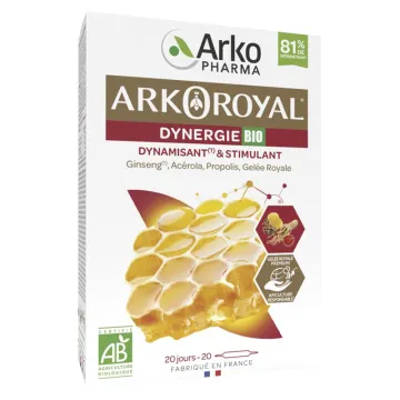 Arkoroyal Dynergie Bio 20 Ampoules