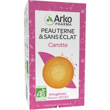 Arkopharma Arkogélules Carotte Bio 80 gélules