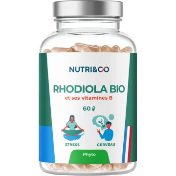 Nutri&Co Rhodiola Bio 60 gélules