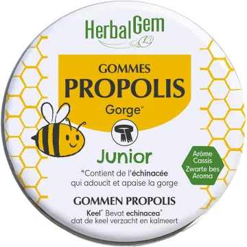 Propolis Junior Gommes Gorge Bio 45 g HerbalGem