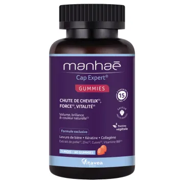 Vitavea Manhaé Cap Expert Anti-Chute 60 gummies