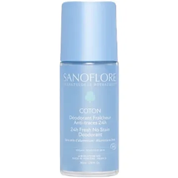 Sanoflore Déodorant Roll-On 24h Coton Bio 50 ml