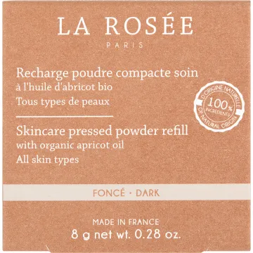 La Rosée Poudre Compacte Soin 8 g Teinte Foncé