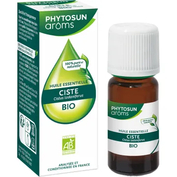 Huile essentielle bio de ciste – Phytosun Arôms