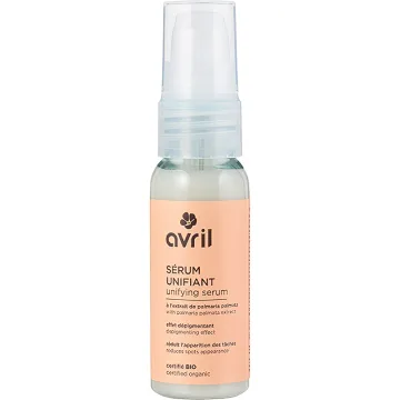 Avril Sérum Unifiant Anti-Taches Bio 30 ml