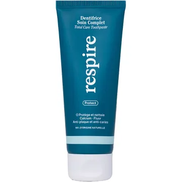 Respire Dentifrice Soin Complet Menthe Eucalyptus 75 ml