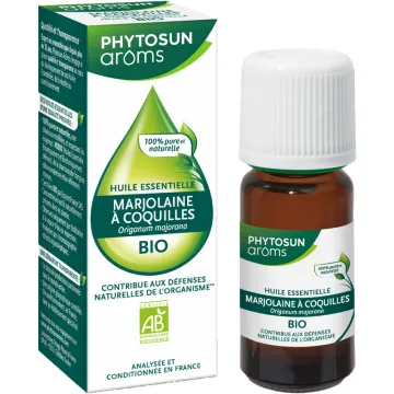 Huile essentielle bio de marjolaine à coquilles – Phytosun Arôms