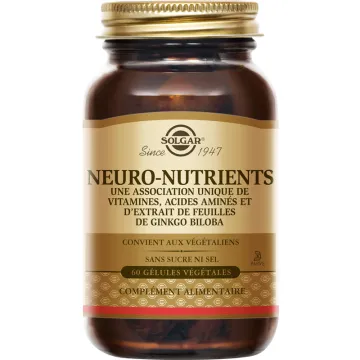 Solgar Neuro-Nutrients 60 gélules végétales