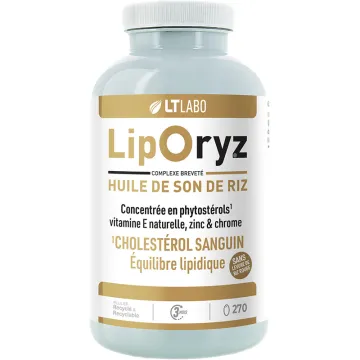 LT Labo Liporyz Huile de Son de Riz 270 capsules