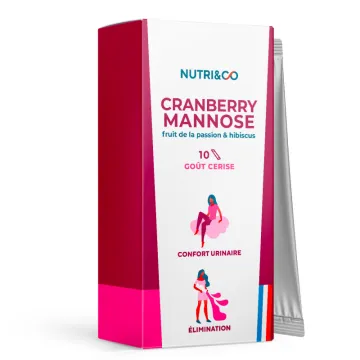 Nutri&Co Cranberry Mannose 10 Sticks - Cranberry, D-Mannose & Hibiscus