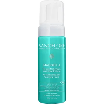 Sanoflore Magnifica Mousse Nettoyante Anti-Imperfections Bio 150 ml