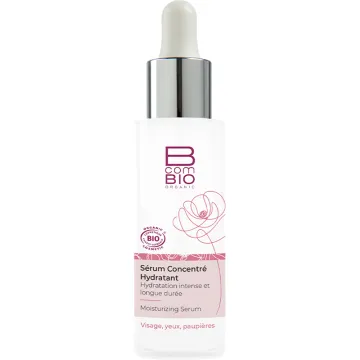 BcomBIO Sérum Concentré Hydratant Visage et Yeux 30 ml