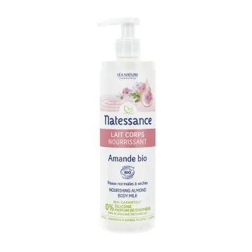 Natessance Bio Lait Corps Nourrissant Amande 400ml