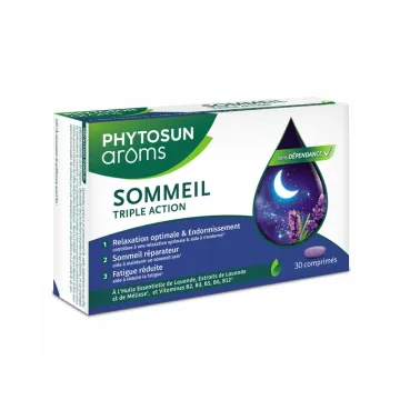 Phytosun Aroms Sommeil Triple Action 30 Capsules Molles