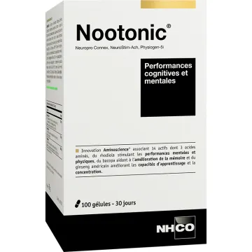 NHCO Nootonic Performances Cognitives 100 gélules