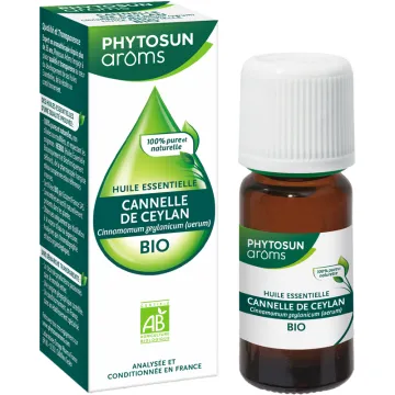 Huile essentielle bio de cannelle de Ceylan 5 ml – Phytosun Arôms
