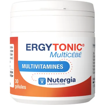 Nutergia Ergytonic MultiCÉBÉ – Multivitamines – 30 gélules