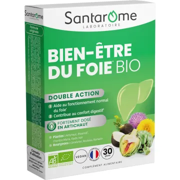 Santarome Bien-Être du Foie Bio – 30 gélules