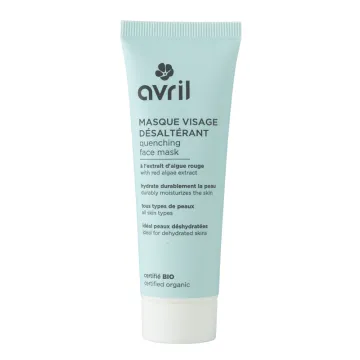Avril Masque Visage Désaltérant Bio 50ml
