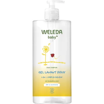 Weleda Bébé Calendula Gel Lavant Corps & Cheveux Sans Parfum 750 ml
