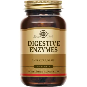 Solgar Digestive Enzymes 100 comprimés