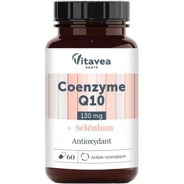 Vitavea Coenzyme Q10 + Sélénium Antioxydant 60 gélules