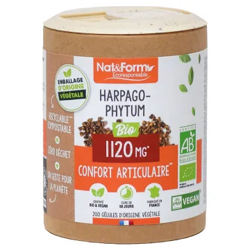 Harpagophytum Bio 200 gélules Nat & Form